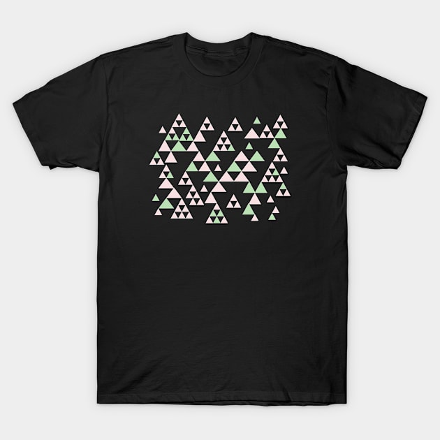 Abstract Triangles T-Shirt by Rebelform
